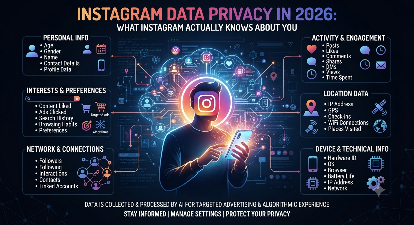 Instagram Data Privacy in 2026: What Instagram Actually Knows About You