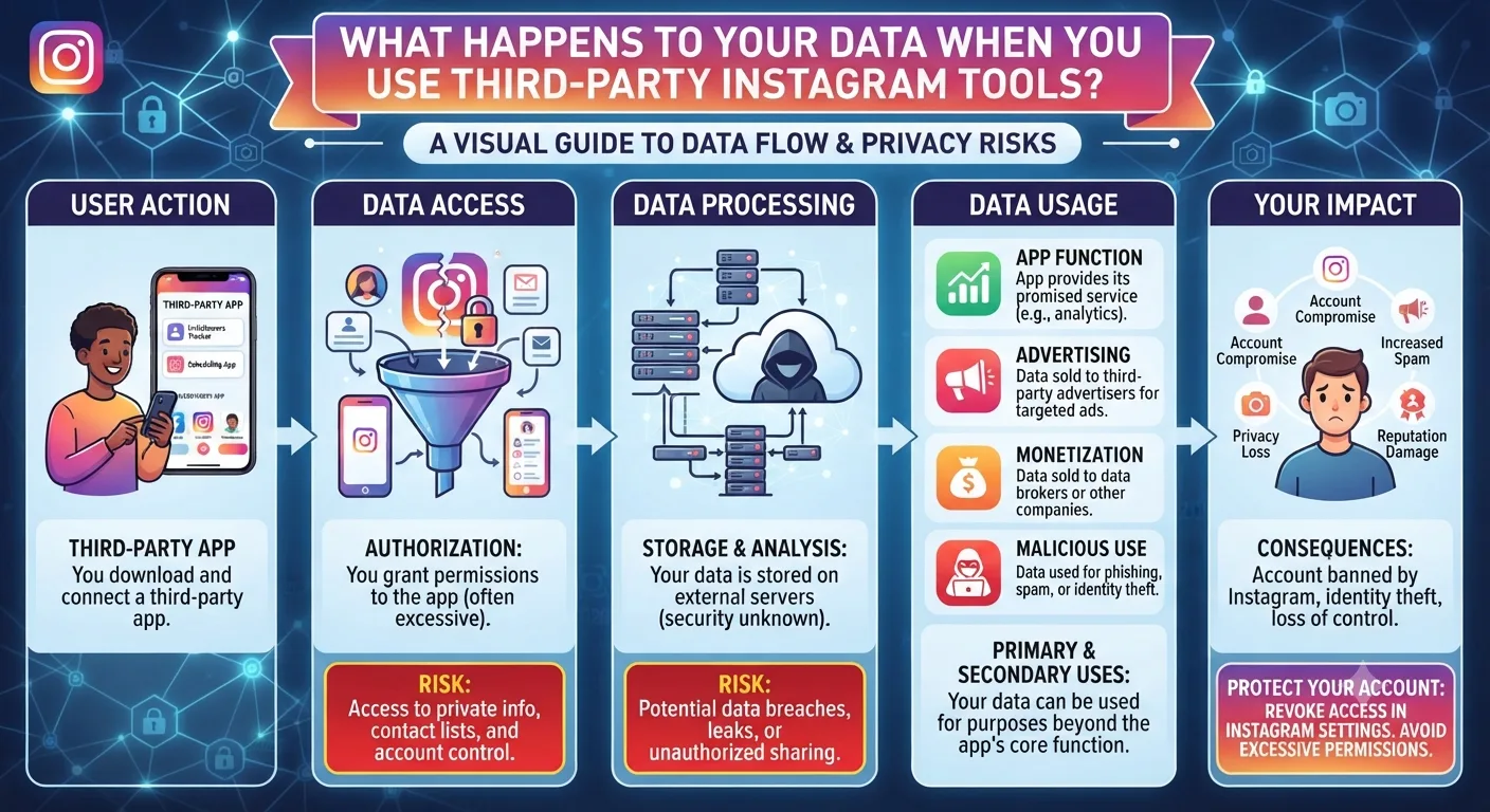 What Happens to Your Data When You Use Third-Party Instagram Tools?