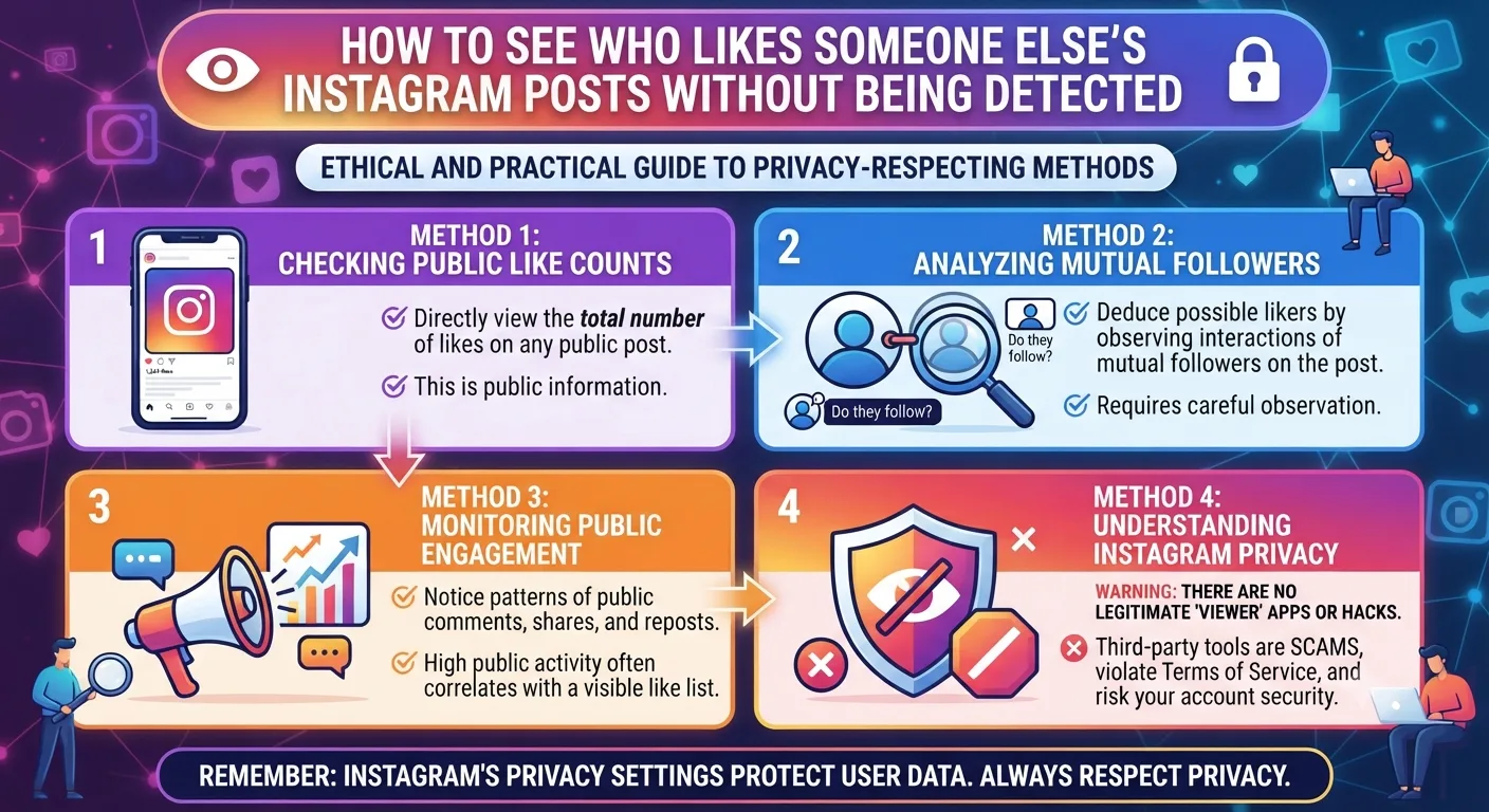 How to See Who Likes Someone Else Instagram Posts Without Being Detected