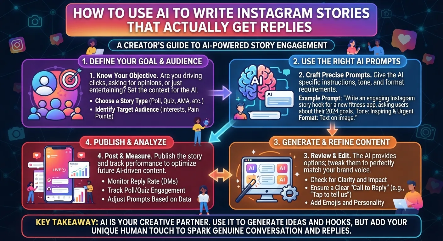 How to Use AI to Write Instagram Stories That Actually Get Replies