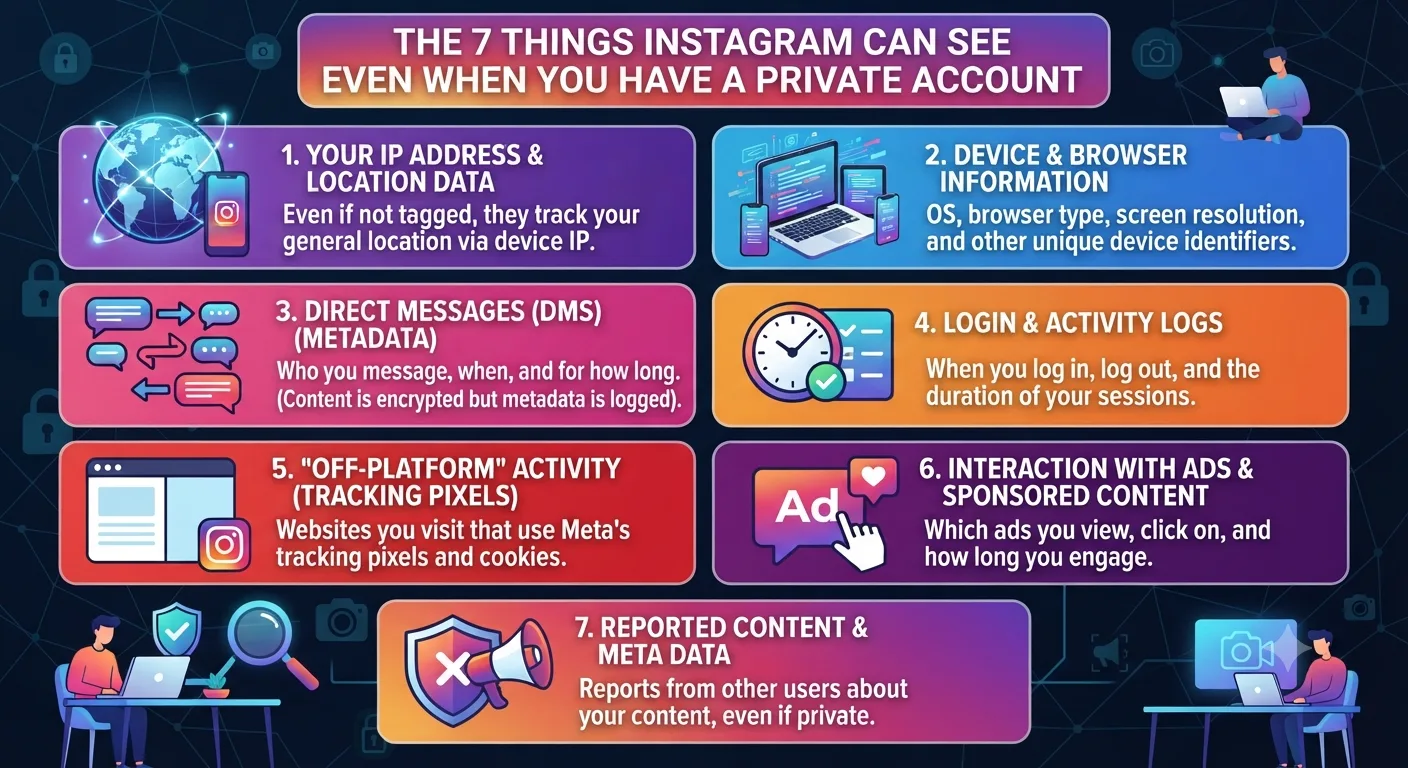 The 7 Things Instagram Can See Even When You Have a Private Account
