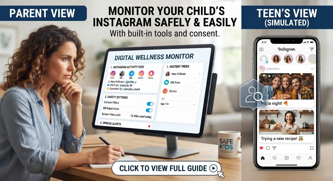 How Parents Can Monitor Their Childs Instagram Activity Safely and Legally